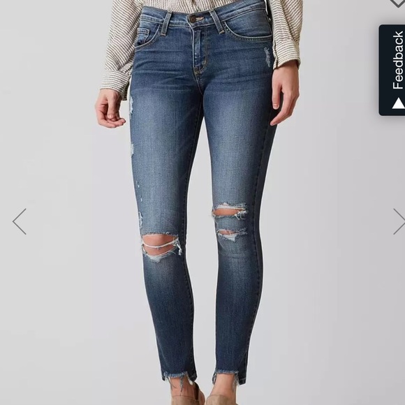 Flying Monkey Denim - Flying Monkey Mid-Rise Ankle Skinny Stretch Jean